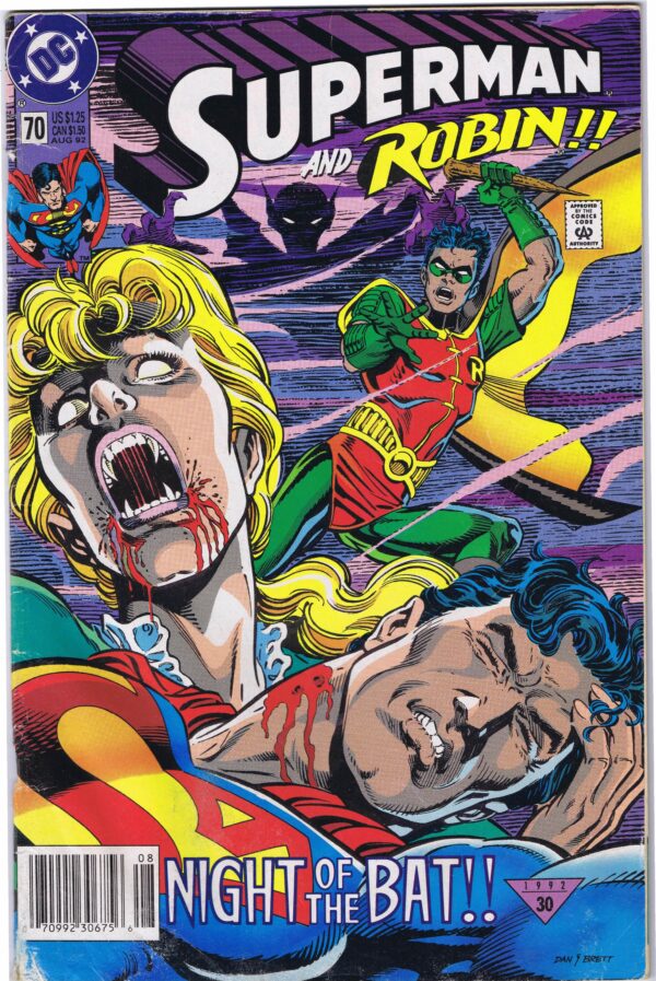 Superman & Robin Aug 1992 #70