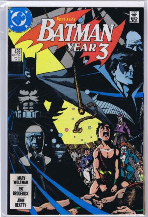 DC Batman #436 Year 3 issue 1 of 4