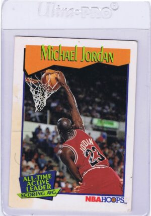 NBA Hoops Fleer Michael Jordan #536