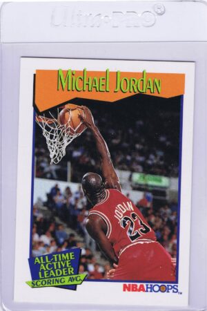 Michael Jordan NBA HOOPS Fleer #536