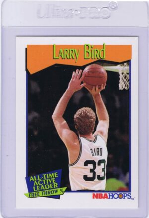 1991 Fleer NBA HOOPS Larry Bird #532