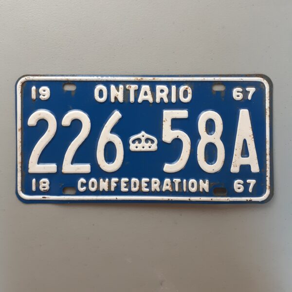 Ontario Confederation 1967 Front