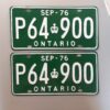 Ontario SEPT 1976 Green Front