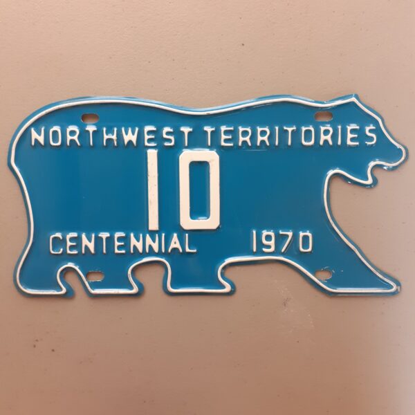 NWT territories 1970 #10 front