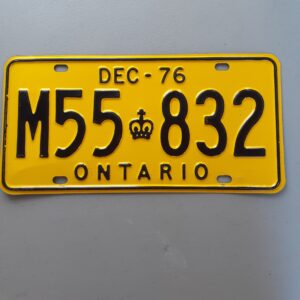 Ontario Dec 1976 front