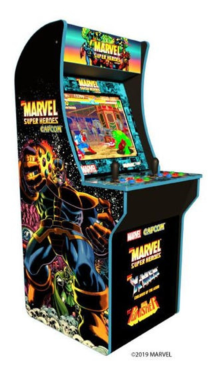 Arcade 1 Up - Marvel Super Heroes assembled, like new.