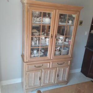 White Oak China Cabinet